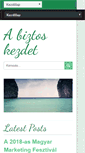 Mobile Screenshot of biztoskezdet.hu